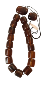 Amber kompoloi 17 barrel beads _ I151617_H