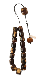 Amber kompoloi - 17 barrel beads_I141617_M3