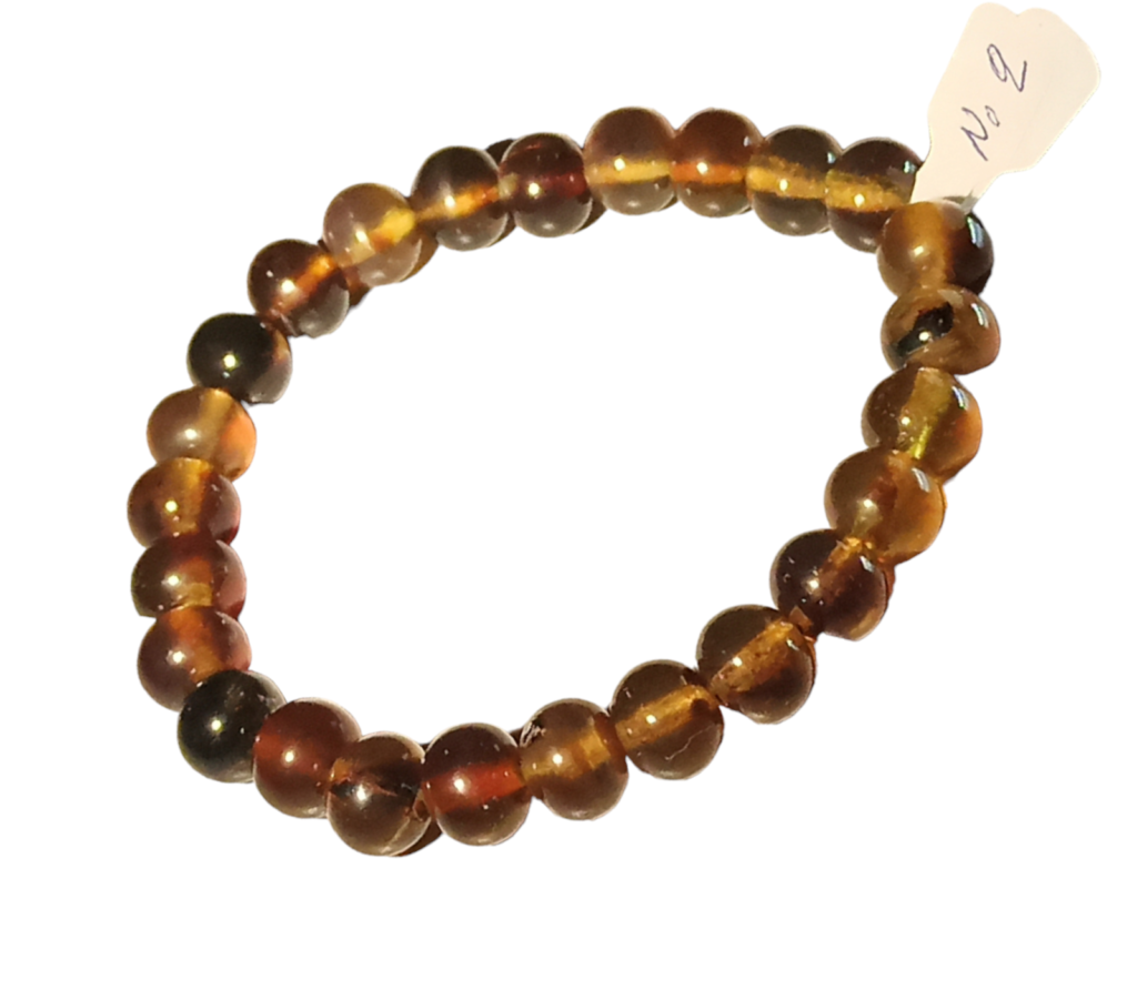 Amber bracelet with elastic thread_lenght 19 centimeters_R10_Number_2