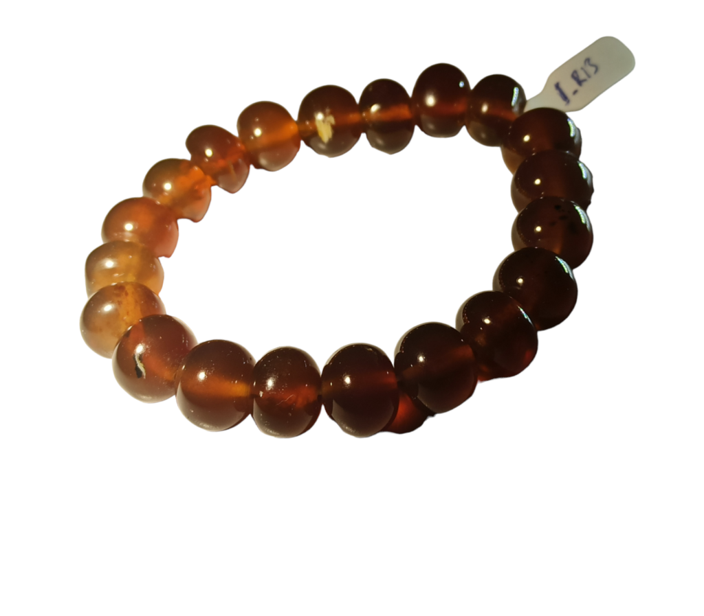 Amber bracelet with elastic thread_lenght 20 centimeters_R13