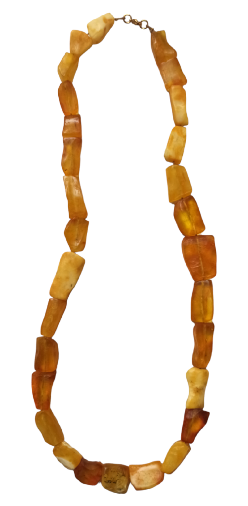 Handmade Baltic amber necklace-4