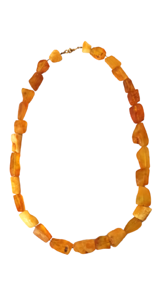 Handmade Baltic Amber Necklace - B_TRN_01